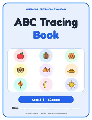 Cover of the ABC Tracing Book