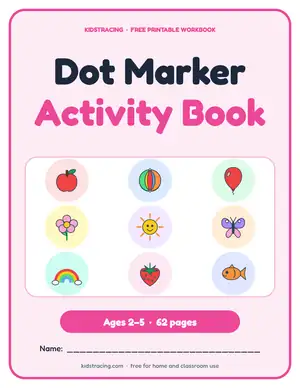 Cover of the Dot Marker Activity Book